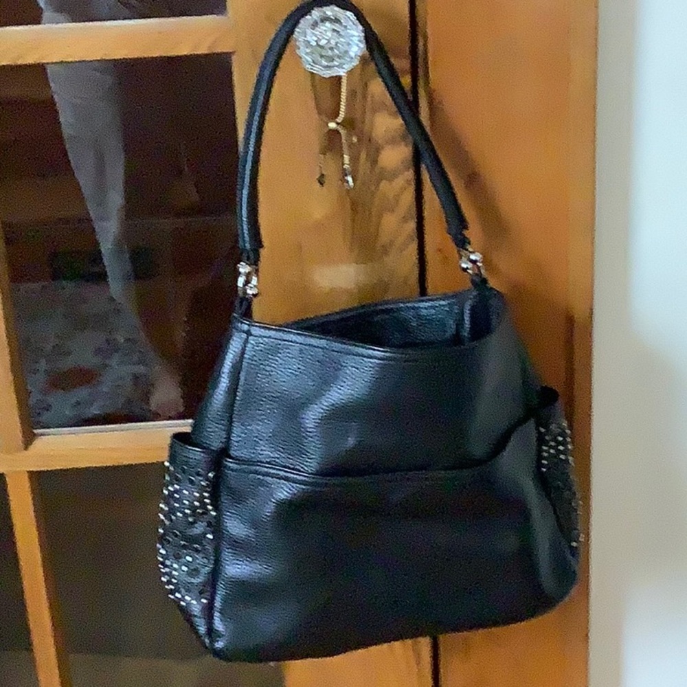 Black furla bag